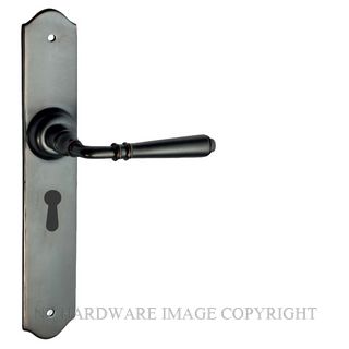 TRADCO 0747 AC REIMS LEVER LOCK ANTIQUE COPPER