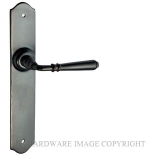 TRADCO 0746 AC REIMS LEVER LATCH ANTIQUE COPPER