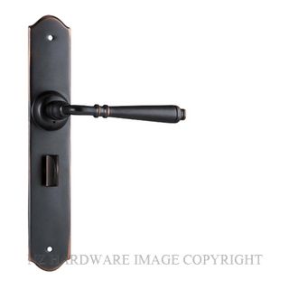 TRADCO 0746P AC REIMS LEVER PRIVACY ANTIQUE COPPER