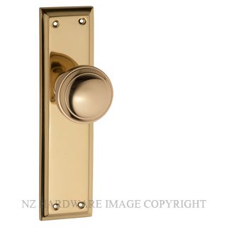 TRADCO 0720 PB MILTON KNOB LATCH POLISHED BRASS