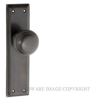 TRADCO 0724 AB MILTON KNOB LATCH ANTIQUE BRASS