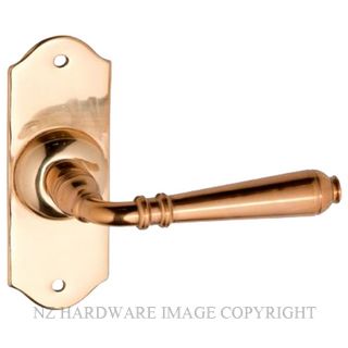 TRADCO 0773 PB REIMS LEVER LATCH POLISHED BRASS