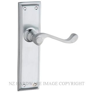 TRADCO 0794 SC MILTON LEVER LATCH SATIN CHROME