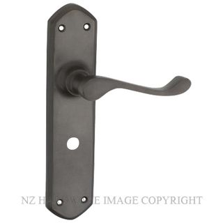 TRADCO 0858P AB WINDSOR LEVER PRIVACY ANTIQUE BRASS