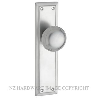 TRADCO 0884 SC RICHMOND KNOB LATCH SB SATIN CHROME