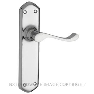 TRADCO 0890 CP WINDSOR LEVER LATCH CHROME PLATE