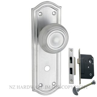 TRADCO 0872P SC KENSINGTON KNOB PRIVACY KIT SATIN CHROME