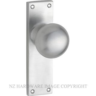 TRADCO 0915 SC VICTORIAN KNOB LATCH FG SATIN CHROME