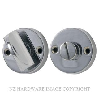 TRADCO 1169 ROUND PRIVACY TURNS CHROME PLATE