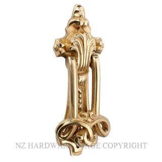 TRADCO 1252 PB DOOR KNOCKER POLISHED BRASS