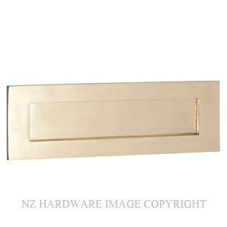 TRADCO 1351 PB LETTER PLATE 300X100MM POLISHED BRASS