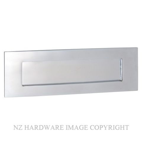 TRADCO 1359 CP LETTER PLATE 300 X 100MM CHROME PLATE