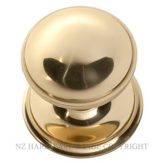 TRADCO 1306 PB CENTRE DOOR KNOB POLISHED BRASS