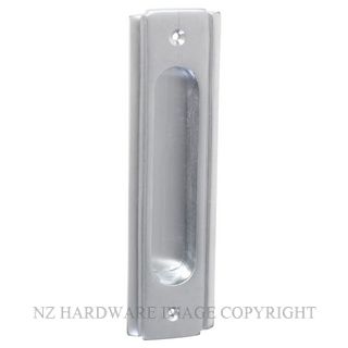 TRADCO 1577 SC SLIDING DOOR PULL 150 X 43MM SATIN CHROME