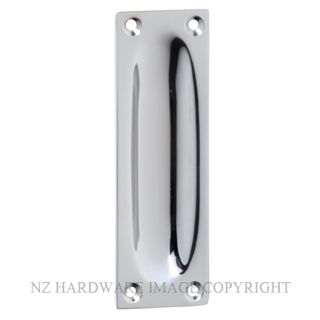 TRADCO 1586 SC FLUSH PULL 88 X 28MM SATIN CHROME