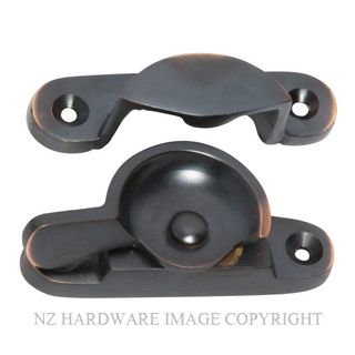 TRADCO 1610 AC SASH FASTENER ANTIQUE COPPER