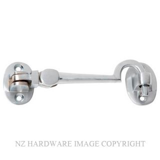 TRADCO 1528 SC CABIN HOOK 100MM SATIN CHROME