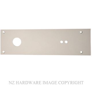 BRITON 2800A WOOD FIX SILVER COVER PLATE 107MMX366MM SILVER GREY