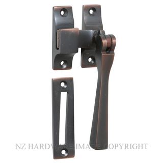 TRADCO 1691 AC CASEMENT FASTENER SQUARE ANTIQUE COPPER