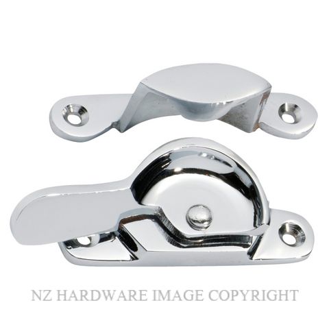 TRADCO 1617 CP SASH FASTENER NARROW CHROME PLATE