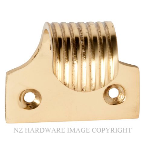 TRADCO 1635 PB SASH LIFT REEDED POLISHED BRASS