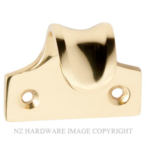 TRADCO 1637 PB SASH LIFT DISHED POLISHED BRASS