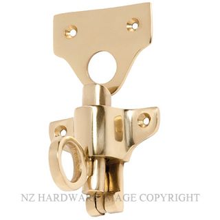 TRADCO 1781 PB FANLIGHT CATCH POLISHED BRASS