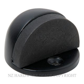 TRADCO 1822 MB DOOR STOP OVAL MATT BLACK