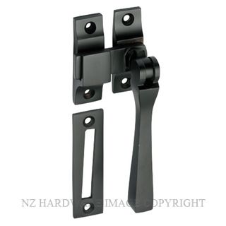 TRADCO 1823 MB CASEMENT FASTENER SQUARE MATT BLACK