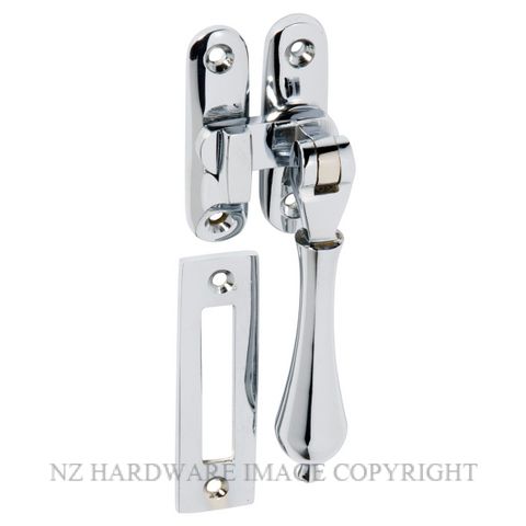 TRADCO 1750 CP CASEMENT FASTENER TEARDROP CHROME PLATE