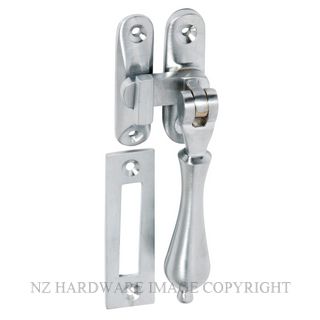 TRADCO 1753 SC CASEMENT FASTENER TEARDROP SATIN CHROME