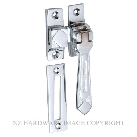 TRADCO 1754 CP CASEMENT FASTENER DECO CHROME PLATE