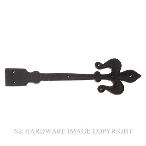 TRADCO 1850 MB DECORATIVE HINGE MI 400MM MATT BLACK