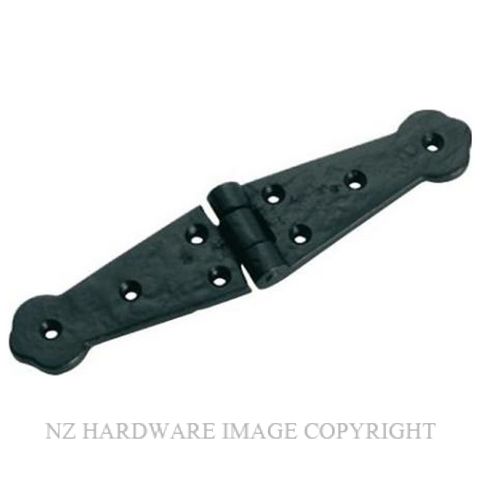 TRADCO 1853 MB STRAP HINGE MI 165 X 35MM MATT BLACK