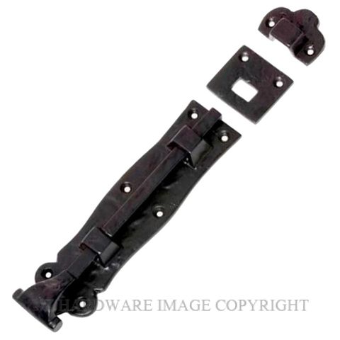 TRADCO 1840 MB DOOR BOLT MI 180 X 48MM MATT BLACK