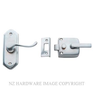 TRADCO 2059 SC SCREEN DOOR LATCH R/H EXTERNAL SATIN CHROME