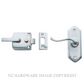 TRADCO 2060 SC SCREEN DOOR LATCH L/H EXTERNAL SATIN CHROME