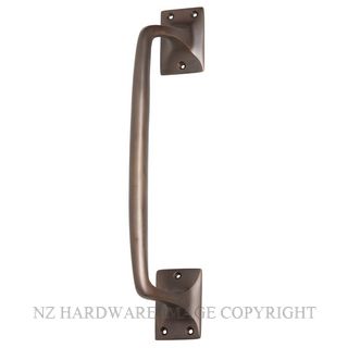 TRADCO 2288 AB PULL HANDLE 305MM ANTIQUE BRASS