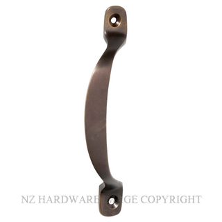 TRADCO 2344 AB OFFSET HANDLE 100MM ANTIQUE BRASS