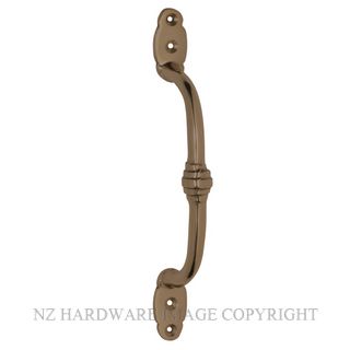 TRADCO 2346 AB OFFSET HANDLE 180MM ANTIQUE BRASS