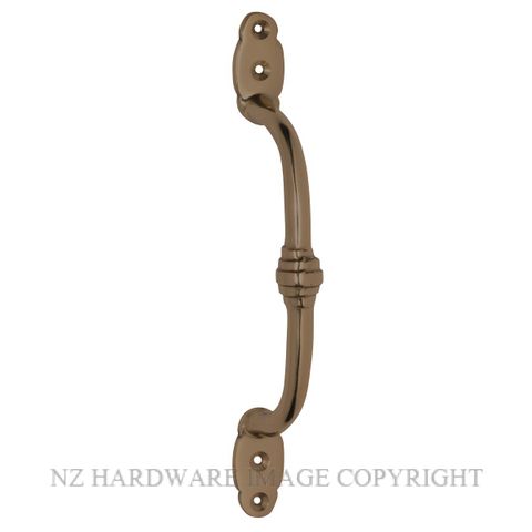 TRADCO 2346 AB OFFSET HANDLE 180MM ANTIQUE BRASS