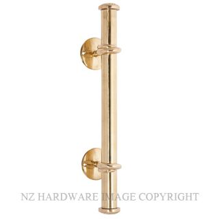 TRADCO 2926 PB PULL HANDLE 420MM POLISHED BRASS