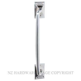 TRADCO 2935 SC PULL HANDLE 305MM SATIN CHROME