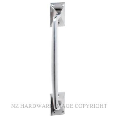 TRADCO 2935 SC PULL HANDLE 305MM SATIN CHROME