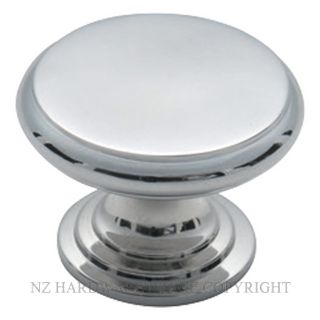 TRADCO 3038 - 3048 CUPBOARD KNOBS CHROME PLATE