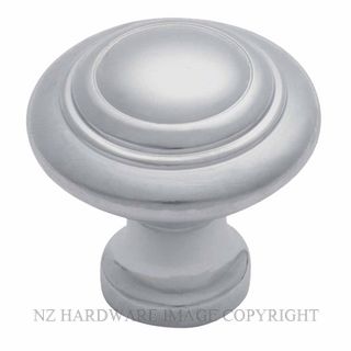TRADCO 3053 CP CUPBOARD KNOB DOMED 25MM CHROME PLATE