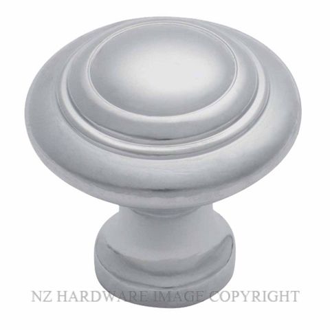TRADCO 3053 - 3055 CUPBOARD KNOBS CHROME PLATE