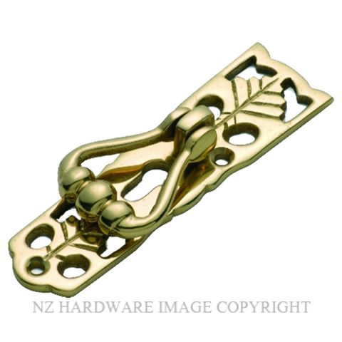 TRADCO 3407 PB PEDESTAL HANDLE 20 X 78MM POLISHED BRASS