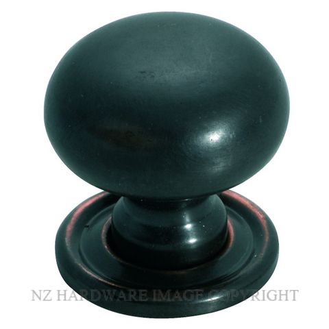 TRADCO 3654 - 3657 BRASS CUPBOARD KNOBS ANTIQUE COPPER