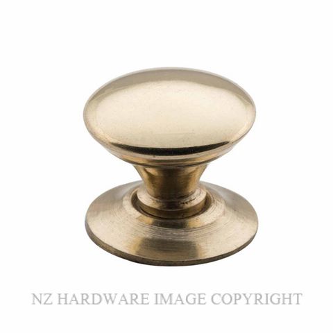 TRADCO 3665 - 3669 VICTORIAN CUPBOARD KNOBS POLISHED BRASS